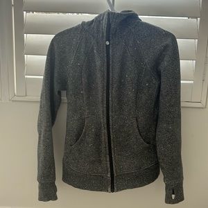 Black heathered scuba size 6